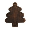 thumbnail image 2 of pathside Christmas Tree Shaped Wood Cutting Board for kitchen, Christmas Wooden Serving Tray Platter Rustic Farmhouse, Christmas Decoration Charcuterie Tree Boards, 8"x10", 2 of 6