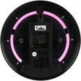 thumbnail image 3 of Sterling & Noble Indoor 11" Pink Arabic Neon Wall Clock, 3 of 5