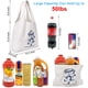 thumbnail image 3 of Bolsa de lona con bolsillo interior Bolsa de comestibles reutilizable Bolsa de compras reutilizable a granel Gran capacidad Lavable a máquina Vhermosa WMZL-1263-1, 3 of 4