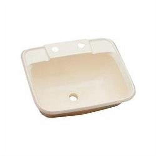 14.75 X 12.25 White Abs Lavatory