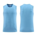 thumbnail image 2 of Cmfcve Summer t Shirts for Mens Quick Dry Sleeveless Athletic Tank Moisture Wicking Workout Muscle Tee Breathable Casual Crew Neck Undershirts, 2 of 5
