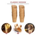thumbnail image 3 of LOLIPPYY 100Pcs Snack Containers for Storage Brown Paper Potato Cups for Treats and Candy, 3 of 8