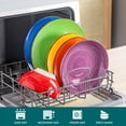 thumbnail image 3 of MALACASA 24-Piece dinnerware Set for 6, Stoneware dinner set plate, Multicolor, 3 of 8