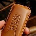 thumbnail image 4 of Car Key Fob Cover Case Protector For Touareg Volkswagen Car Key Case Fob Cover Leather Handmade, 4 of 23