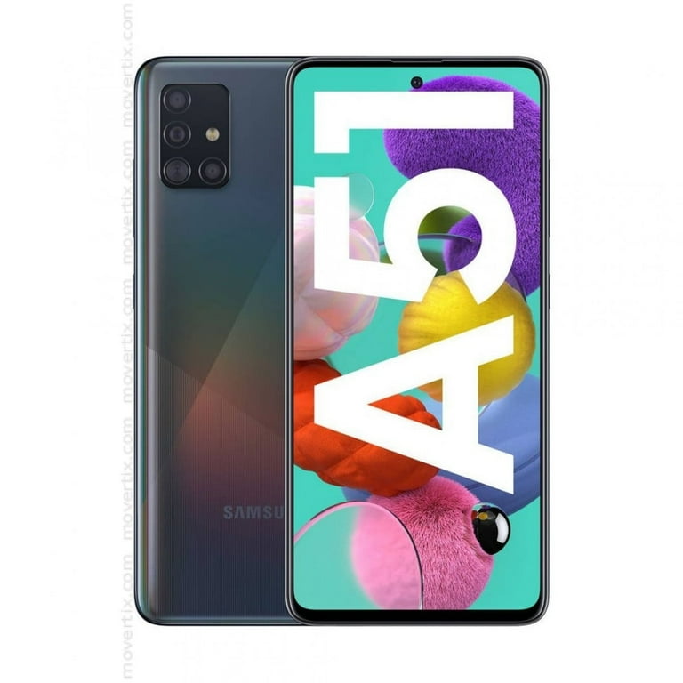 Restored Samsung Galaxy A51 128GB Factory Unlocked Black