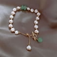 thumbnail image 3 of YOHAVEN Elegant Pearl Bracelet with Rhinestone Buckle, Stylish Pearl Bracelet for Women, Perfect for Weddings, Parties, Special Occasions & Gift for Girlfriends, Moms & Loved Ones, 3 of 6