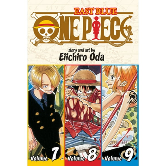Pre-Owned One Piece (3-in-1 Edition) Volume 3: Includes vols. 7, 8 & 9 (One Piece (Omnibus Edition)) Paperback