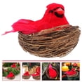 thumbnail image 2 of Miangastore Bird Figurines Assorted Color Real Feathers 6Pcs 2.2x1.2x1.1in, 2 of 9