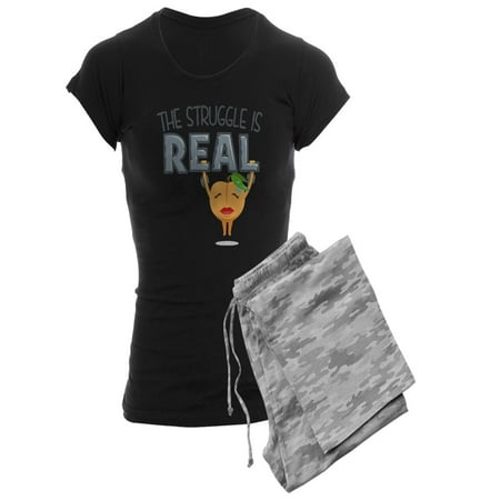 

CafePress - Struggle Is Real - Women s Dark Pajamas
