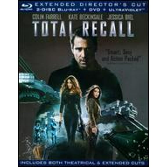Pre-Owned Total Recall [Blu-ray/DVD] (Blu-Ray 0043396409729) directed by Len Wiseman