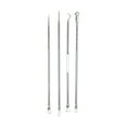 thumbnail image 2 of Unique Bargains Convenient Heart Pimple Extractor Kit 1 Set Silver Tone, 2 of 6