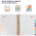 thumbnail image 3 of Agenda de Colores 2026 Bluelander, Organizador Diario, Semanal y Mensual, 3 of 5