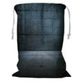 thumbnail image 1 of ABPHQTO Enorme cesta de almacenamiento de espacio de hormigón azul oscuro bolsa de lavandería con cordón 45x60 cm, 1 of 3