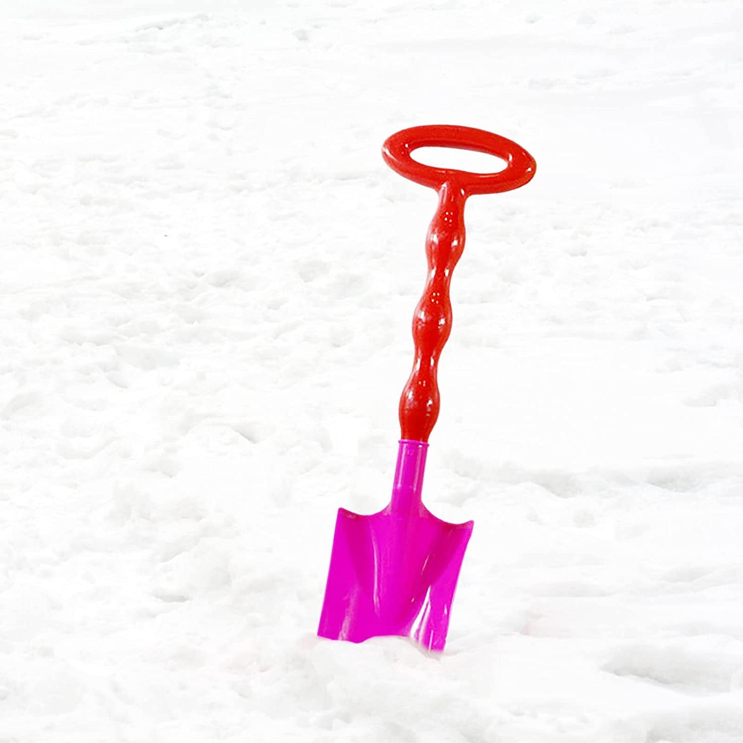 21 5 Children s Gourd Snow Shovel Hard Plastic Handle Winter Snow 