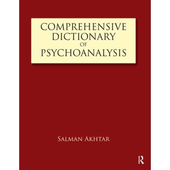 Pre-Owned Comprehensive Dictionary of Psychoanalysis (Paperback) 1855758601 9781855758605