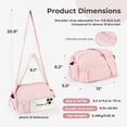 thumbnail image 5 of Gynky Crossbody Bags for Women, Puffy Mini Crossbody Purse Small Purses, Phone Purse Handbag Shoulder Bag for Travel Daypack, 5 of 6