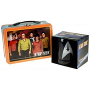 Star Trek 20 oz. Ceramic Stein and Large Tin Tote Set
