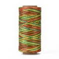 thumbnail image 2 of Waxed Polyester Cord Micro Macrame Cord Waxed Sewing Thread Flat Colorful 0.8mm about 284.33 yards(260m)/roll, 2 of 2