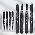 thumbnail image 2 of 4Pcs High-quality Professional Tweezers Set - Perfect for Eyebrow Hair Removal, Splinter & Ingrown Hair Removal & for Men & Wome (Silvery triangle), 2 of 7