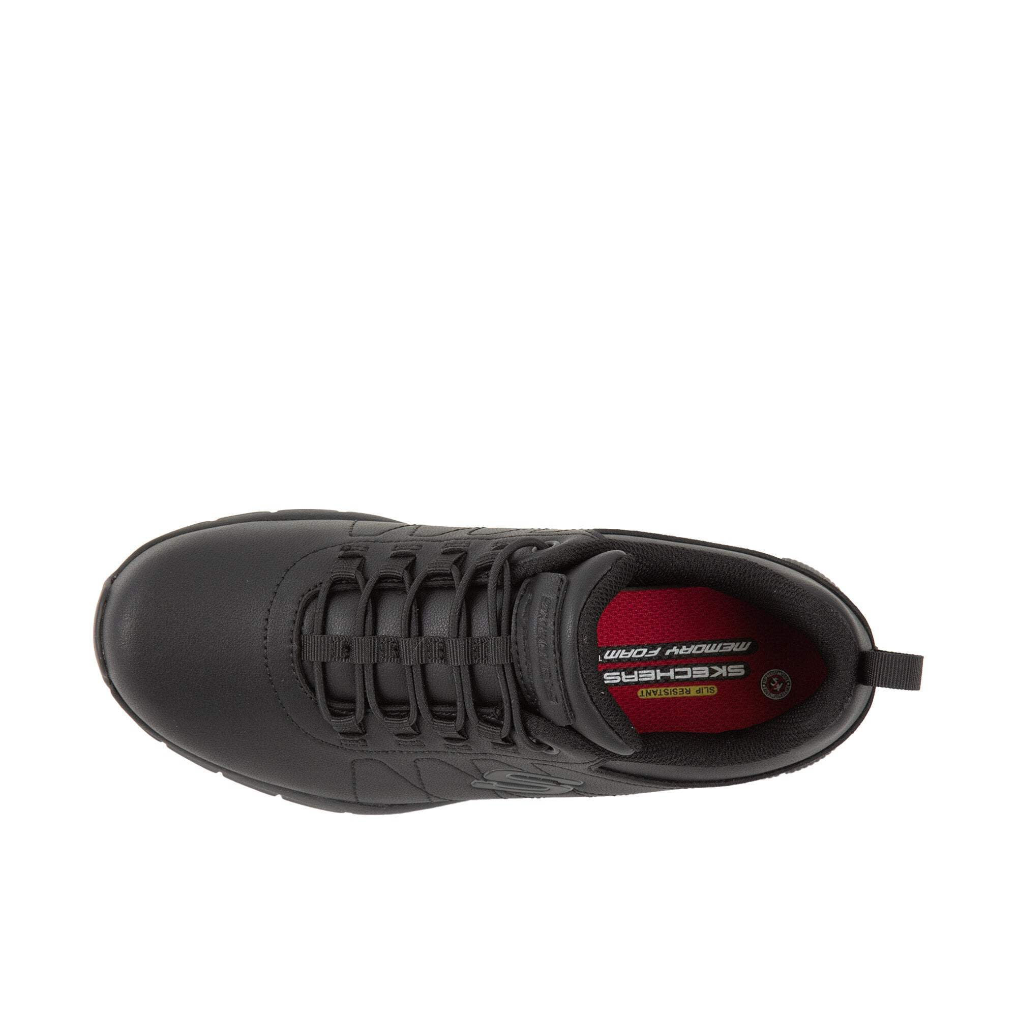 Skechers Work Women's Nampa Bungee Slip Resistant Athletic Shoe