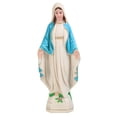 thumbnail image 1 of Figura de la Santísima Virgen María Adorno Elegante Pintado a Mano Resina Creativa azul, 1 of 9