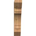 thumbnail image 2 of Ekena Millwork 5 1/2"W x 24"D x 28"H Merced Slat Smooth Bracket, Western Red Cedar, 2 of 4