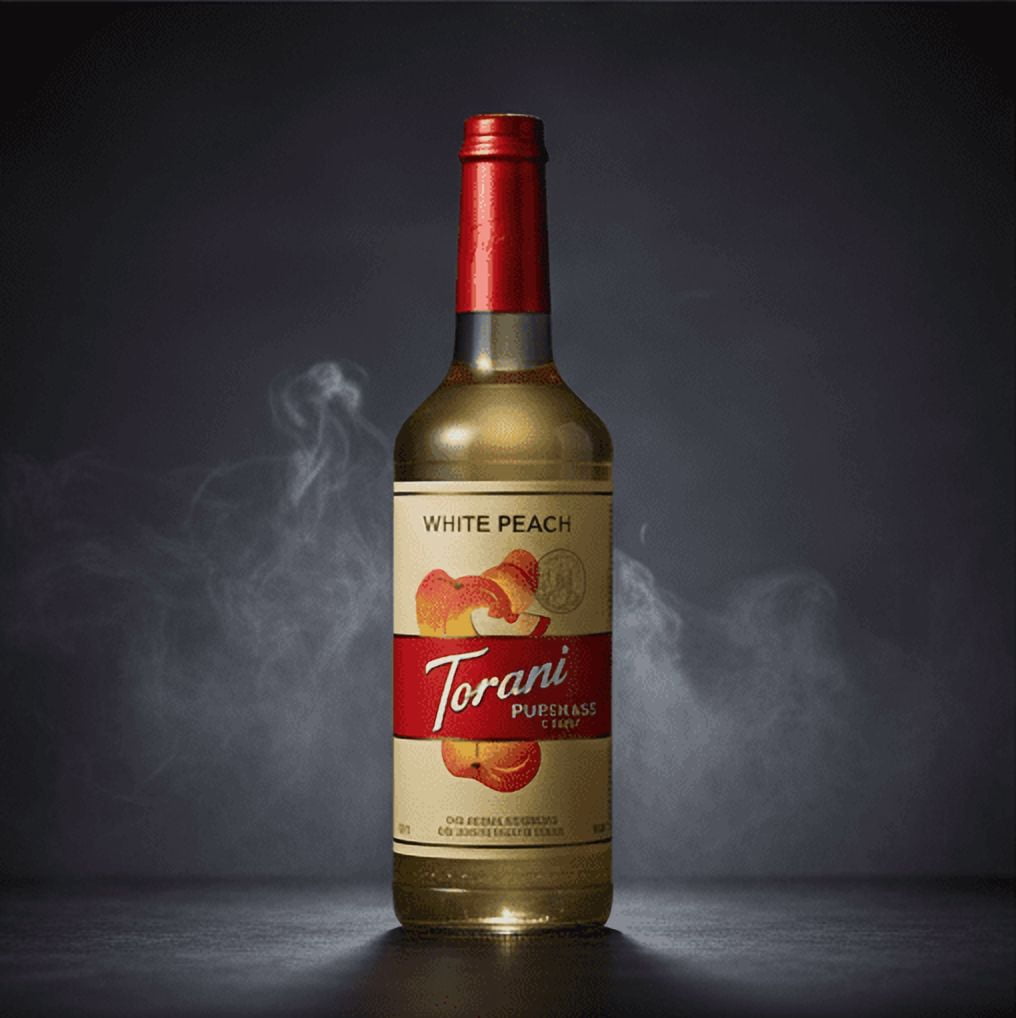 Torani Puremade White Peach Syrup cs 4/750 ml