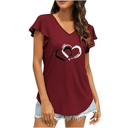 

YFPWM Cropped Tank Tops for Women Country Shirts Cotton Blouses Fall Puff Tops Chiffon Blouses Ribbed Tank Tops Puff Sleeve Tops Waffle Knit Tops Maternity Shirts