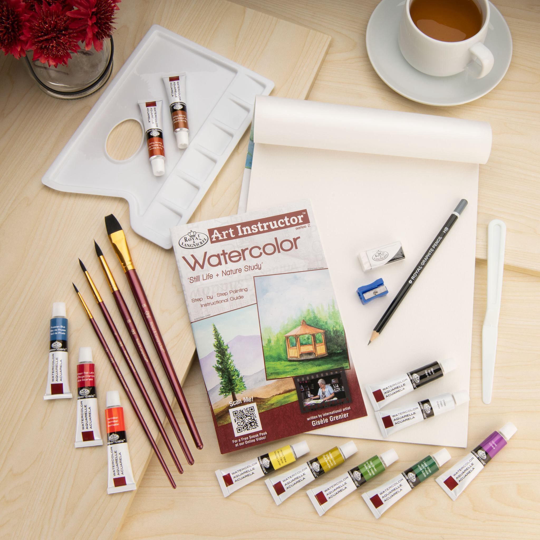Royal & Langnickel Still Life + Nature Study Watercolor Art Set - 23pc