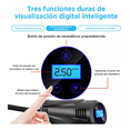 thumbnail image 2 of Compresor de aire Inflador Llantas BLOOSOM portátil 12v 150psi negro, 2 of 5