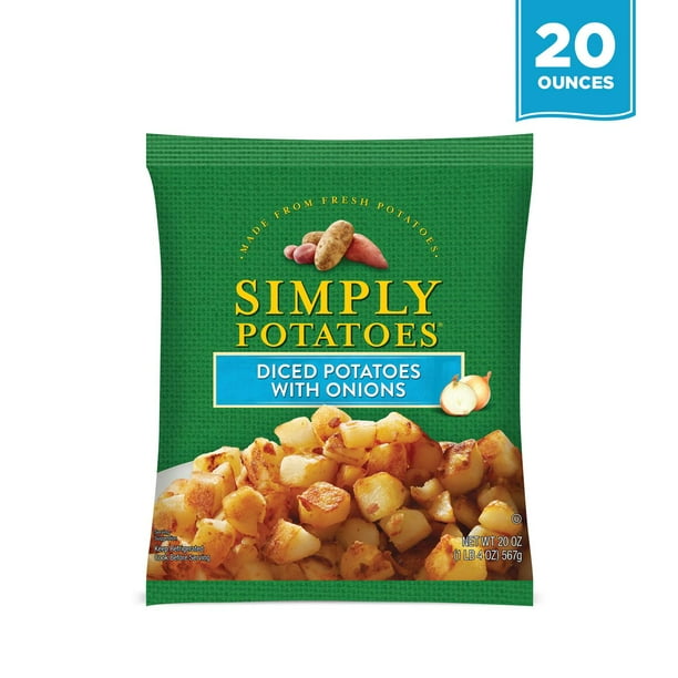 Simply Potatoes Diced Potatoes With Onions Oz Pack Of 1 Walmart Com Walmart Com