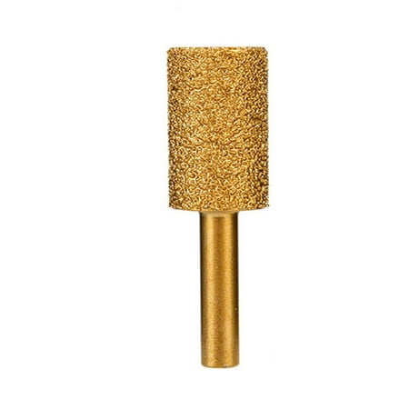 

Oval For Electronic Grinder Grit Ball Shape Grit Ball Shape Grinding Head Cylinder Grinding Head Grinding Bit Diamond Coated 15X6MM CYLINDER