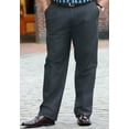 thumbnail image 5 of KingSize Men's Big & Tall Relaxed Fit Wrinkle-Free Expandable Waist Pleated Pants, 5 of 6
