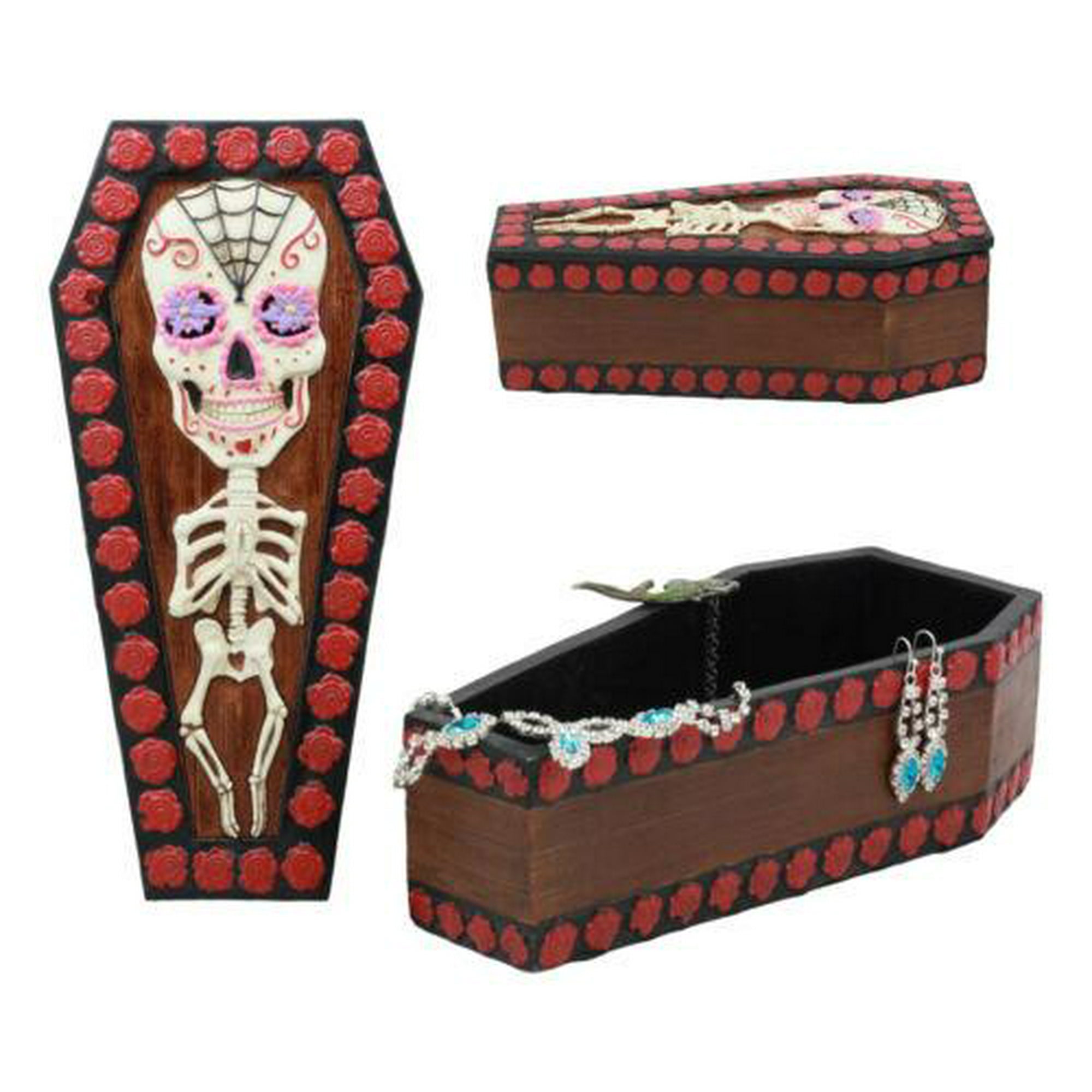 Day of the Dead Sugar Skull Hidden Stash Box Day of the Dead Sugar Skull Hidden Stash Box