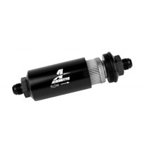Aeromotive Fuel System 10an Inline Fuel Filter 10 Micron 2in OD Black - 12385