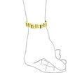 thumbnail image 3 of Bling Jewelry Mens Masculine  Chain Link BraceletMen Black Gold Silver Tone 8.5-9", 3 of 5