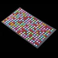 thumbnail image 3 of Thinson 5 Pcs Crystal Rhinestone Self Adhesive Gem Embellishment Stickers Multi 6mm, 3 of 9
