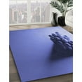 thumbnail image 2 of Ahgly Company Indoor Rectangle Patterned Denim Blue Area Rugs, 2' x 4', 2 of 6