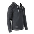 thumbnail image 4 of ZIMEGO Men's Long Sleeve Vintage Thermal Hoodie - Athletic Fit Pullover Hooded Henley Shirts, 4 of 6