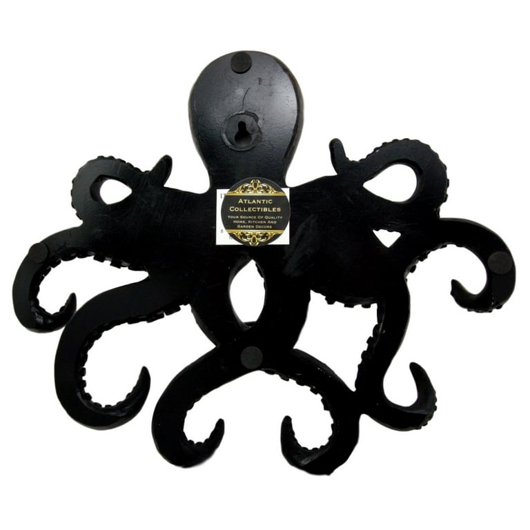 Ebros The Call of Cthulhu Deep Sea Kraken Octopus Monster Wall Mount Key  Holder 