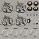 thumbnail image 2 of 4 Set for Motorbike Carburetor Rebuild Repair Kit for, 2 of 5