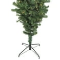 thumbnail image 4 of Northlight 7.5' Prelit Artificial Christmas Tree Upside Down Spruce - Warm White Lights, 4 of 4