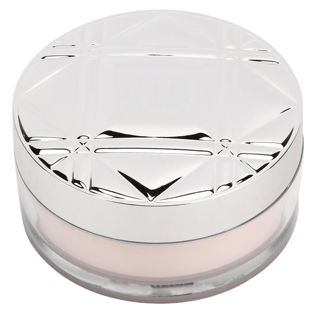 Polvos fijadores de maquillaje, polvos sueltos con control de aceite y acabado mate, polvos cosméticos para el rostro, color blanco marfil