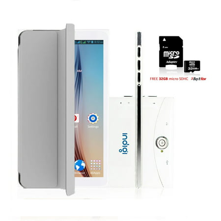 Indigi® Unlocked 3G (2-in-1) SmartPhone & TabletPC w/ Built-In SmartCover + Bluetooth Sync + WiFi + 32gb