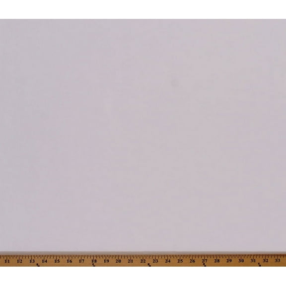 Cotton Fleece White Cotton Fleece Fabric By the Yard (8497P-3M)