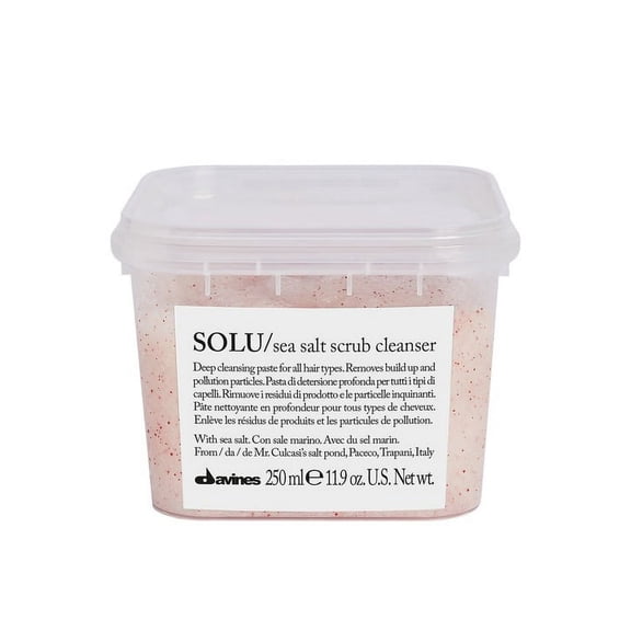 Davines SOLU Seal Salt Scrub 250ml 12.17oz