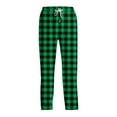 thumbnail image 7 of TQWQT Women's Pajama Bottoms 2024 Lounge Baggy Buffalo Plaid Pj Pants Cute Comfy Christmas Pajama Pants Fuzzy Drawstring Sleep Pajama Bottom L, 7 of 7