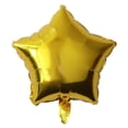 thumbnail image 1 of 50 globos de estrella dorada de 18, globos de estrella de helio, globos de pentagrama, globos de aluminio con estrella de helio para cumpleaños, día de San Valentín JM JM, 1 of 5