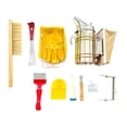 thumbnail image 4 of Kit de 10 piezas para ahumador de abejas para apicultor, incluye soporte para , guantes, herramientas y suministros para apicultura, jardín y, 4 of 8