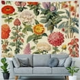 thumbnail image 4 of PRATYUS   Vintage Poster Hanging,Flowers Wall Hanging Botanical Rustic Retro Colorful Wall Art Prints Flower Chart Posterfor Living Room Bedroom Office Play Room Decor 40x30inch, 4 of 6